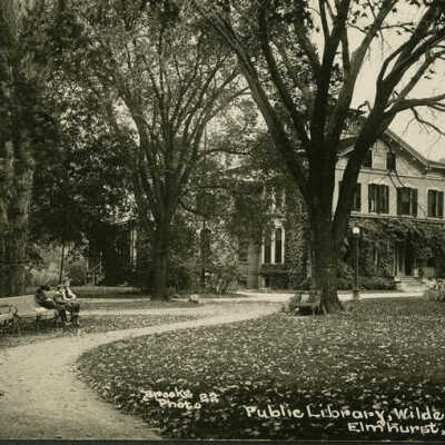 Elmhurst Public Library in Wilder Mansion
