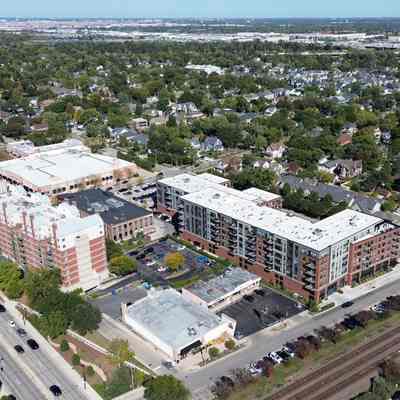 Aerial View of E. First Street