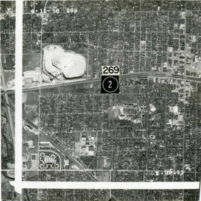 Aerial view, York Township 39, Section 2