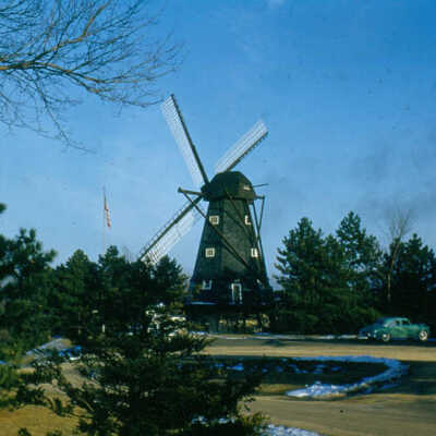 Mt. Emblem Cemetery, windmill