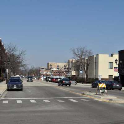 N. Addison and Second Street Intersection