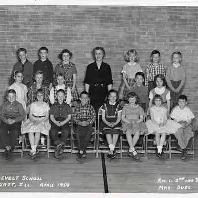 Roosevelt School Class, 1959