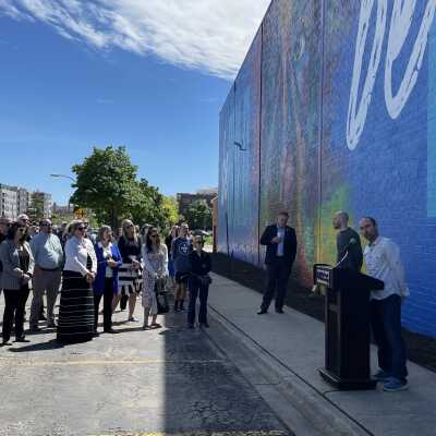 Elmhurst University, Mural Completion Ceremony