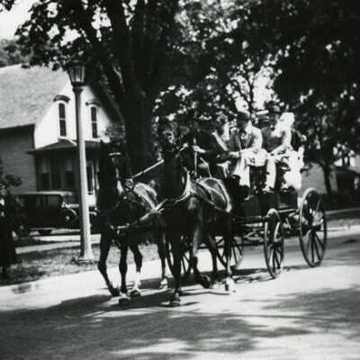 Elmhurst Centennial parade, 1936