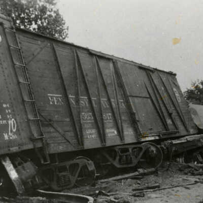 Illinois Central Railroad Train Wreck