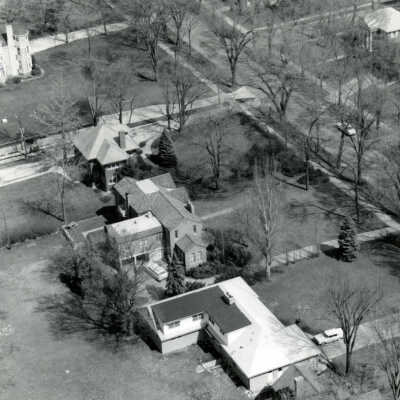Aerial View, Elmhurst neighborhood