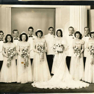 Ferraro-Leo bridal party