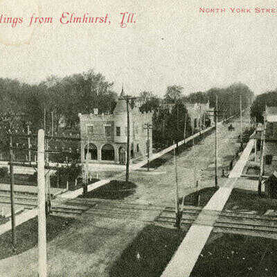 York Street, looking north from Park Avenue