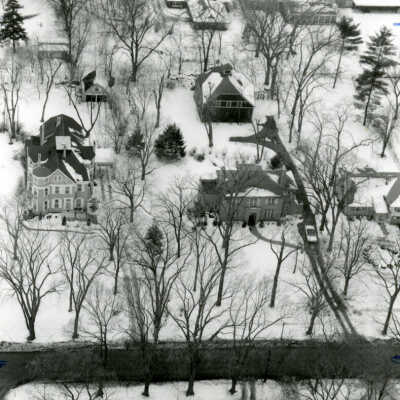 Aerial View, Elmhurst neighborhood