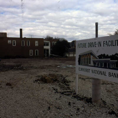 Elmhurst National Bank Annex Sign, S. York Street