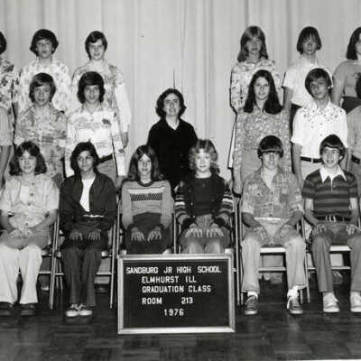 Sandburg Junior High School, 1976