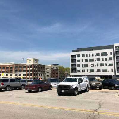 First Street Parking Deck and Opus Apartment Development
