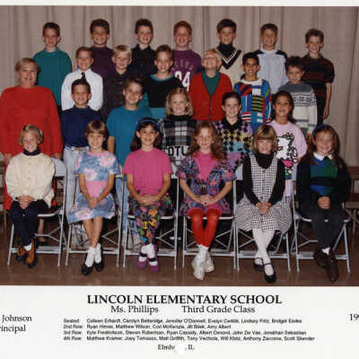 Lincoln Elementary School Class