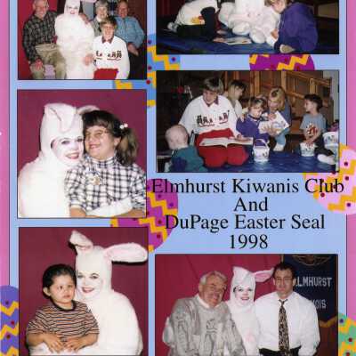 Kiwanis Club of Elmhurst Easter Event, 1998