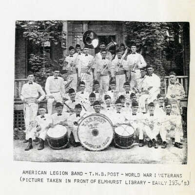 Newspaper Clipping, American Legion T.H.B. Post Band