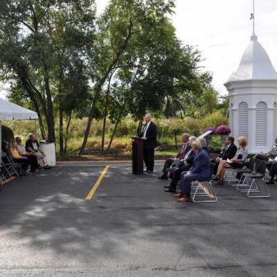Elmhurst Memorial Hospital Cupola Ceremony at Elmhurst Community Bank
