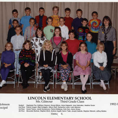 Lincoln Elementary School Class