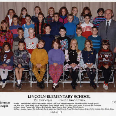 Lincoln Elementary School Class