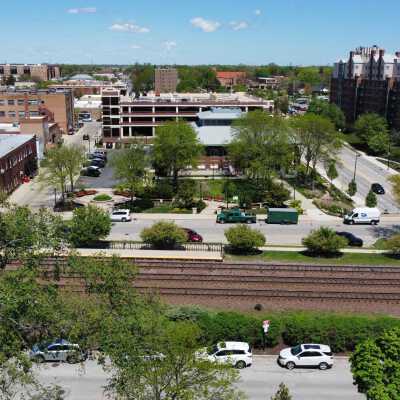 Aerial View of E. First Street