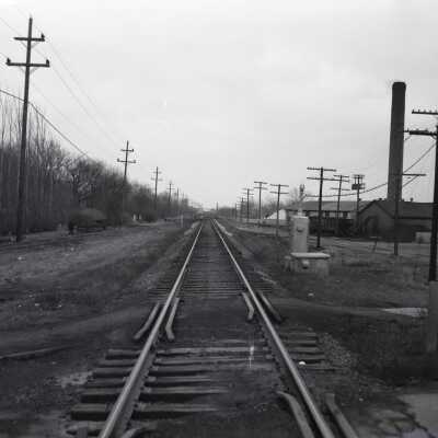 Illinois Central Railroad Crossing at S. York Street