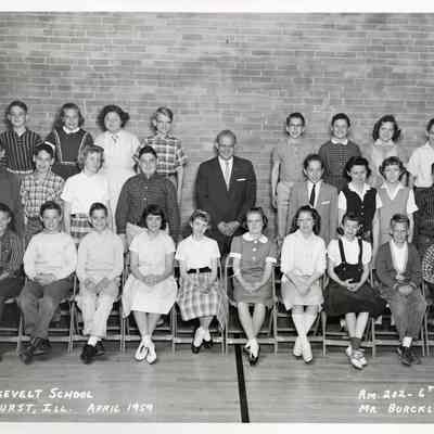 Roosevelt School Class, 1959