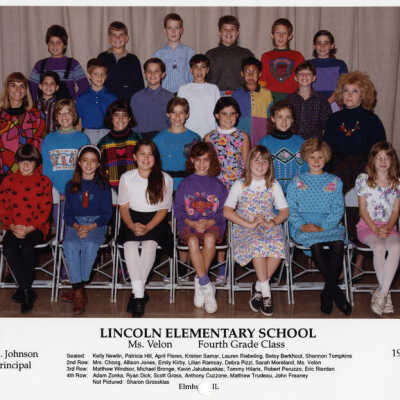 Lincoln Elementary School Class