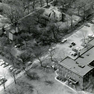 Aerial View, Elmhurst neighborhood