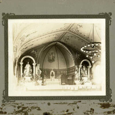 St. Mary's Catholic Church, interior