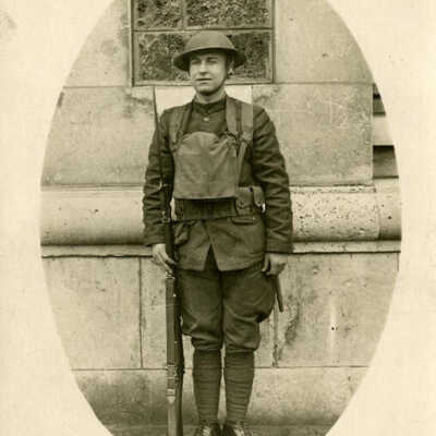 Erwin A. Miessler in WWI Marine Corps