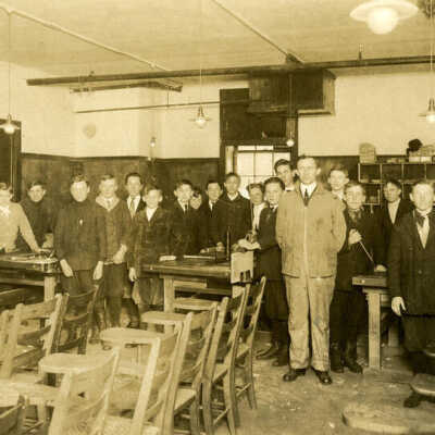 Hawthorne School, Manual Training Class