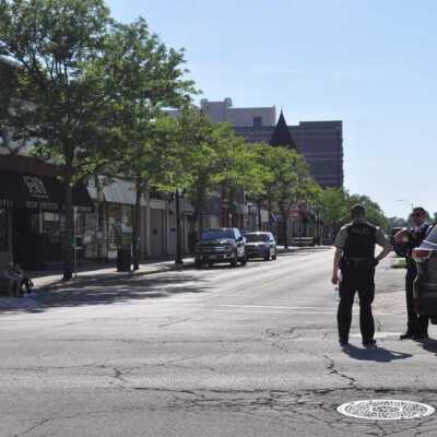 Police at Intersection of S. York Street and Park Avenue