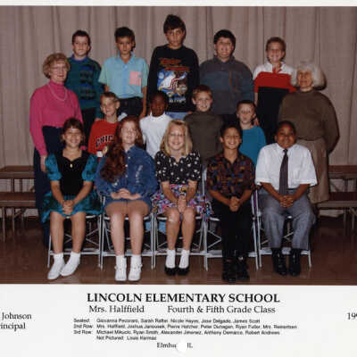 Lincoln Elementary School Class