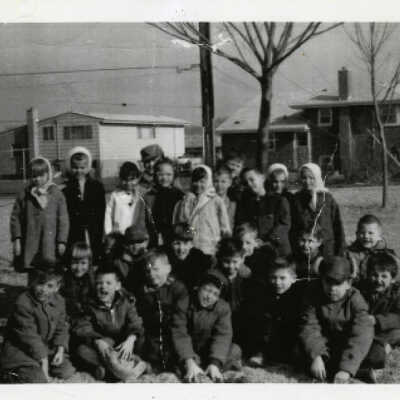 Conrad Fischer School students, 1959