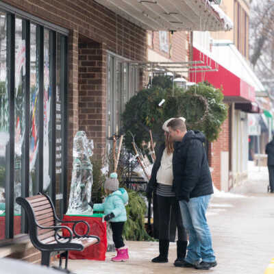 Spring Road, Ice Sculpture Festival