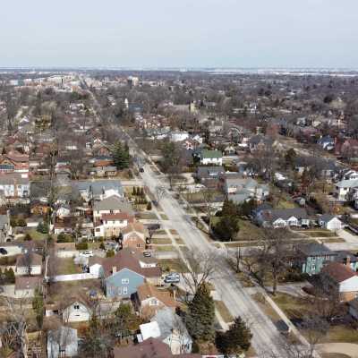 Aerial View, S. York Street
