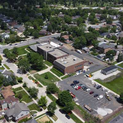 Aerial View, Field Elementary School