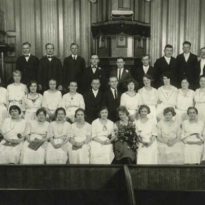 St. Peter's Church choir members