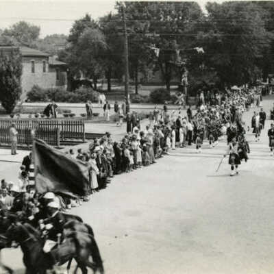 Elmhurst Centennial parade, 1936