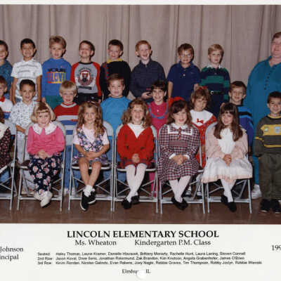 Lincoln Elementary School Class