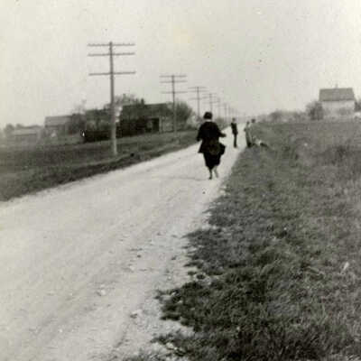 Young People Playing on North Avenue