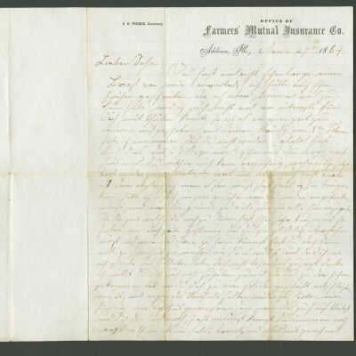 Civil War-era Letter to Frederick Fischer
