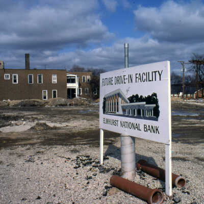 Future site of Elmhurst National Bank Annex, 145 S. York Street