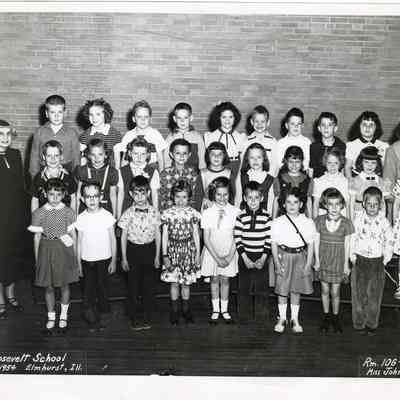 Roosevelt School Class, 1954
