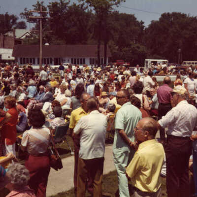 Bicentennial Fountain Dedication,1976