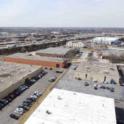 Aerial View, Elmhurst Industrial Park