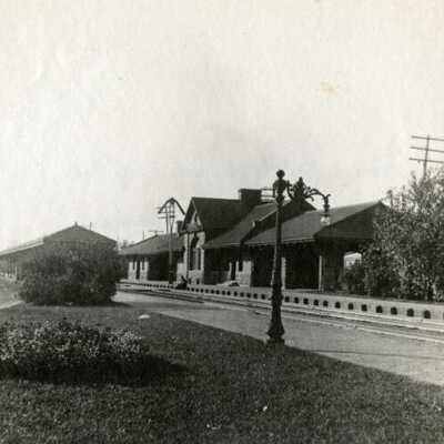 Chicago & North Western Railroad depot