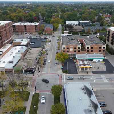 Aerial View, Third Street