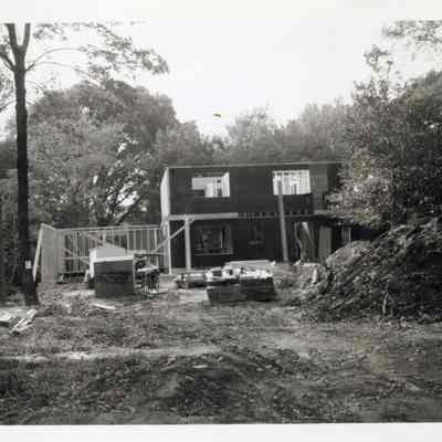 House at 346 Prospect Avenue, construction