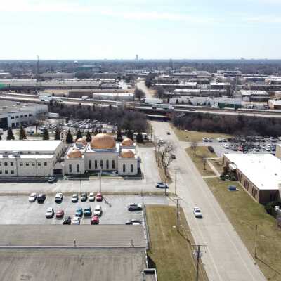 Aerial View, Elmhurst Industrial Park