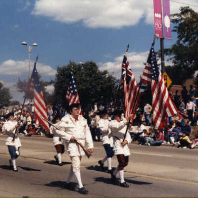 Elmhurst Sesquicentennial parade, 1986